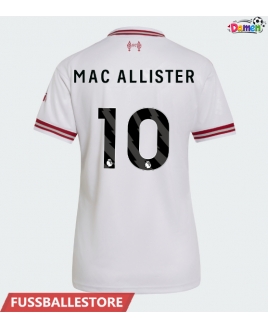 Günstige Liverpool Alexis Mac Allister #10 Auswärtstrikot Damen 2026-27 Kurzarm
